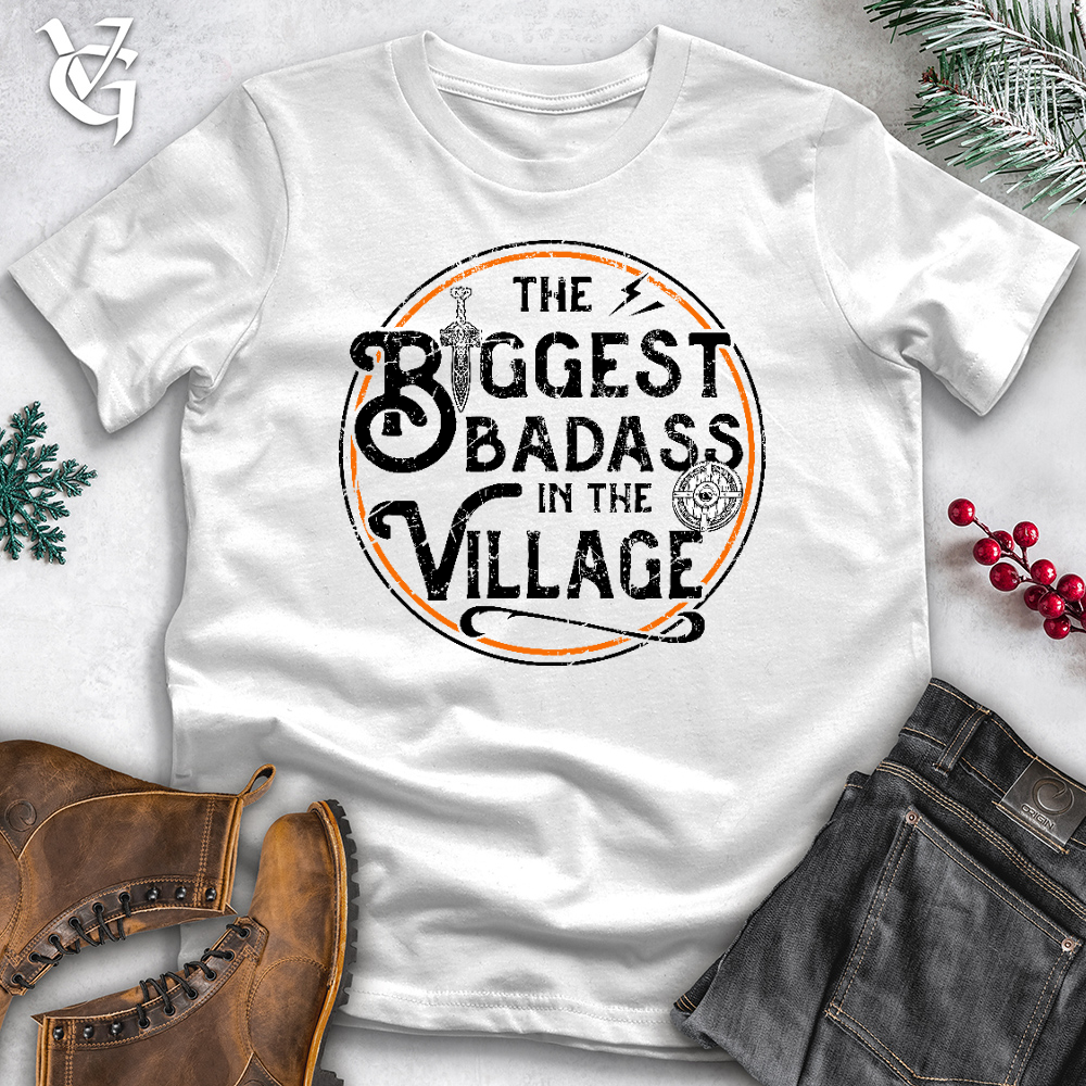 Viking Goods Village Badass Cotton Tee White / L