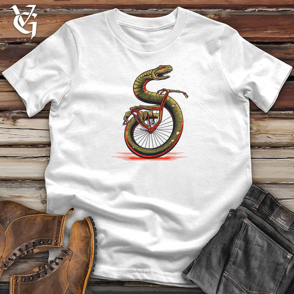 Viking Goods Worm Pedal Power Cycle Joy 01 Softstyle Tee White / L