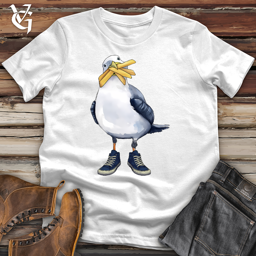 Viking Goods Boardwalk Seagull 2 Softstyle Tee White / XS